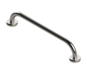 Barra Curva para Apoyo en Baño de Acero Inoxidable 1″ de 120cm