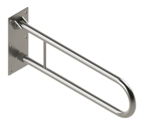Barra Abatible de Seguridad en Acero Inoxidable Para Baño