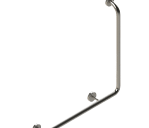 Barra de Seguridad en Acero Inoxidable en Forma de L Para Pared Izquierda
