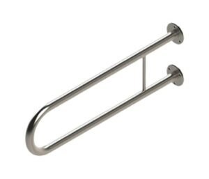 Barra de Seguridad en U Para Baño Fabricada en Acero Inoxidable