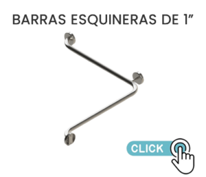 Barras Esquinera de una pulgada