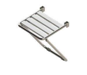 Silla de Ducha en Acero Inoxidable Para Seguridad en Baño